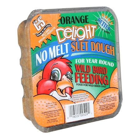 C&S Products C&S Products Orange Delight Assorted Species Beef Suet Wild Bird Food 11.75 oz 12529